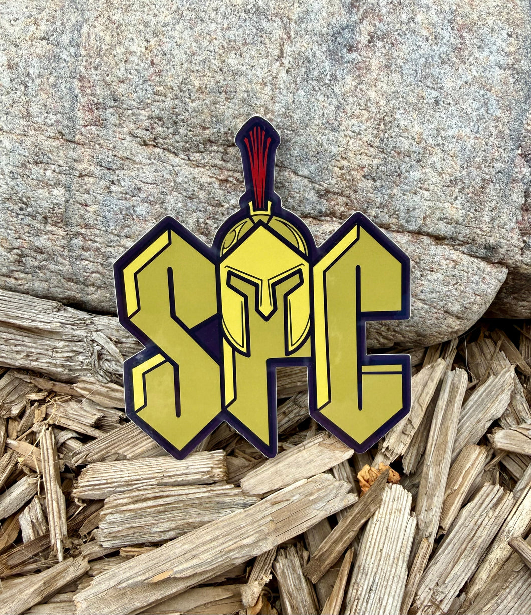 SPC logo sticker – Spartan Patch Co.