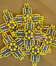 Load image into Gallery viewer, Brass Zia Sticker