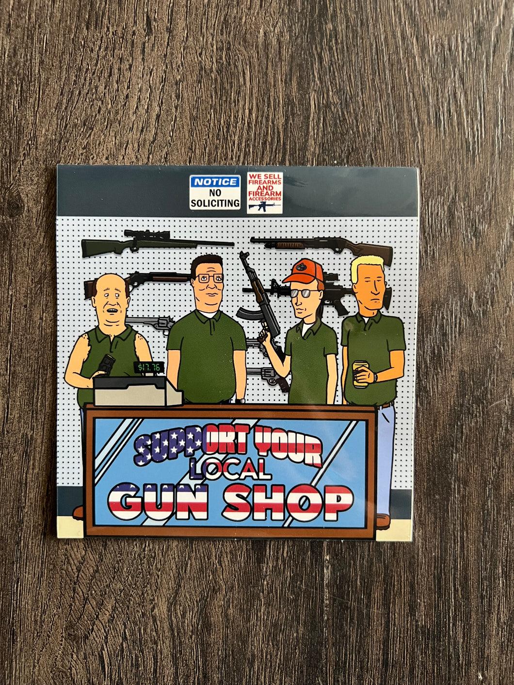 Support Your Local Gun Shop Sticker 2.0