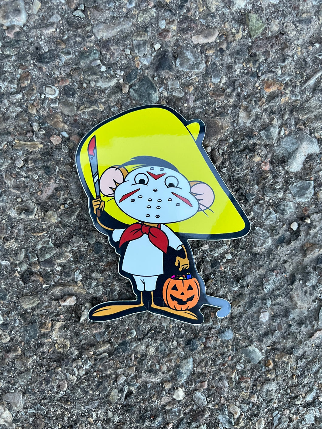 Spooky Speedy Sticker