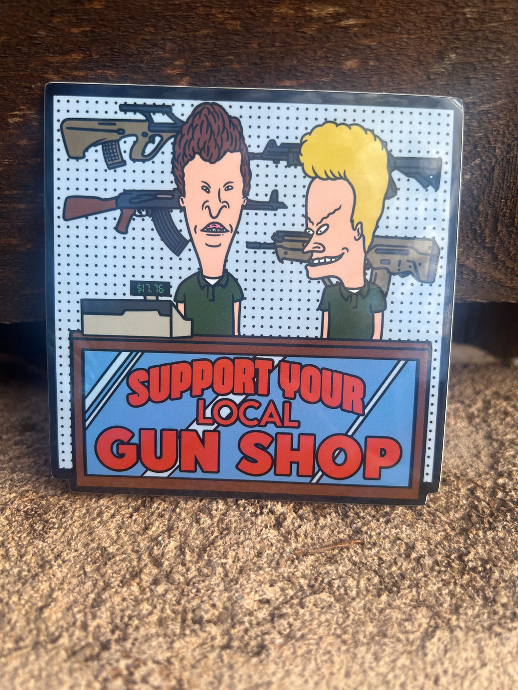 Gun Shop Sticker