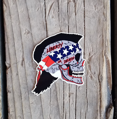 Liberty or Death Sticker